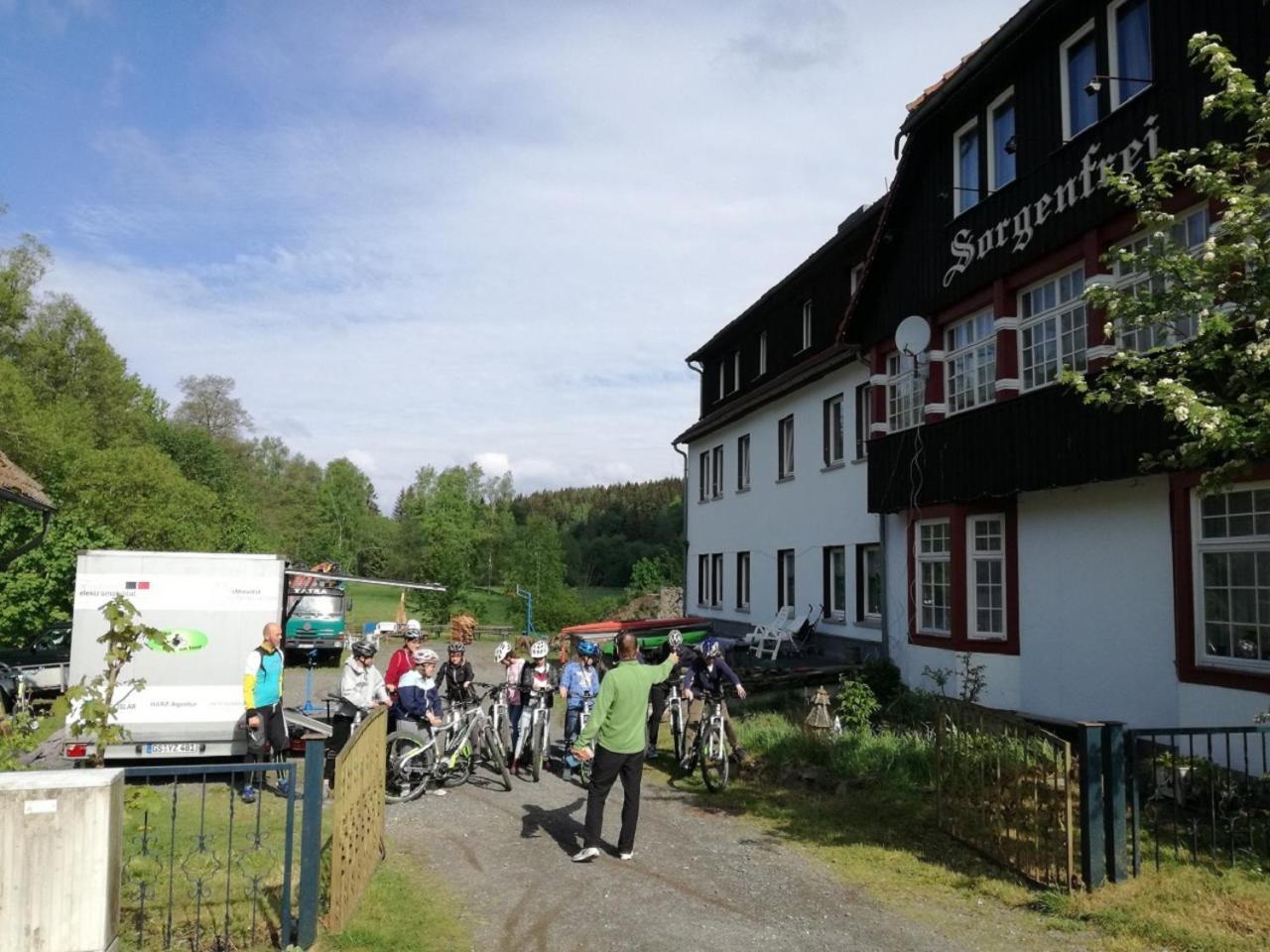 Ostalgie Ferienheim Sorgenfrei Hotell Exteriör bild